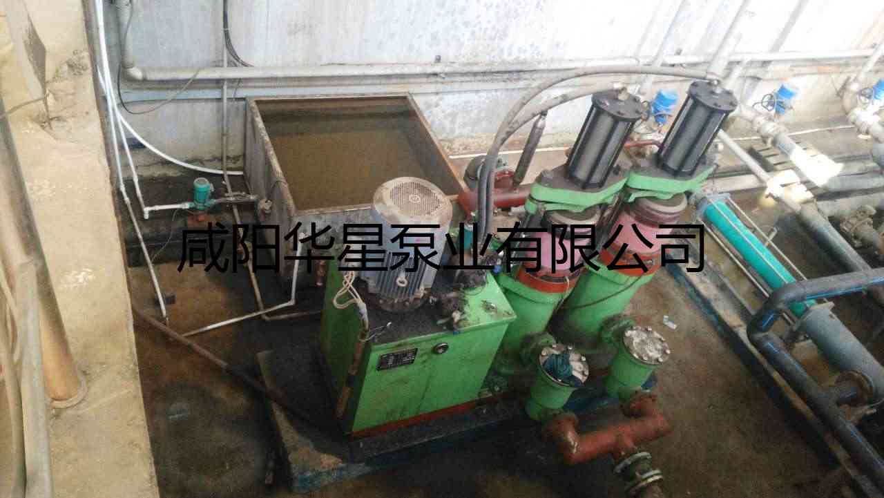 華星陶瓷柱塞泵尾礦使用現場 華星陶瓷柱塞泵尾礦使用現場